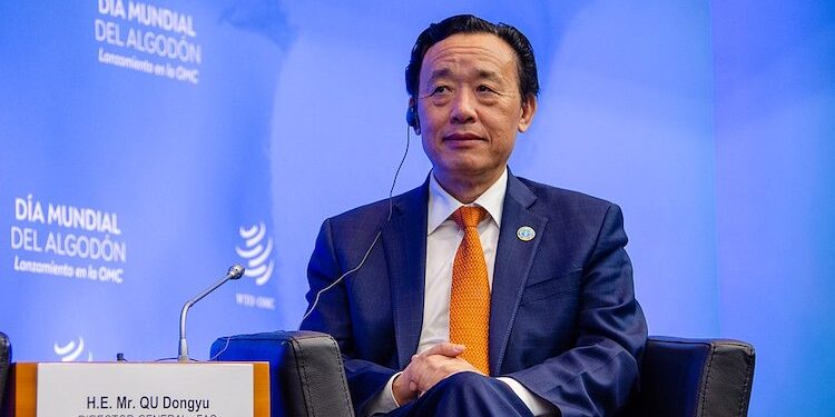 FAO Director General Qu Dongyu. Photo Credit: WTO