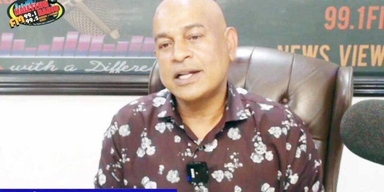 Glenn Lall, publisher Kaieteur News