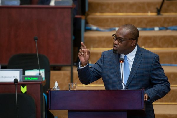 Hon. Roysdale A. Forde S.C, M.P., Shadow Attorney General and Minister of Legal Affairs