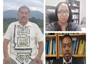 The Honorable Sydney Allicock, Dr. Carolyn Walcott, Dr. Terrence Blackman