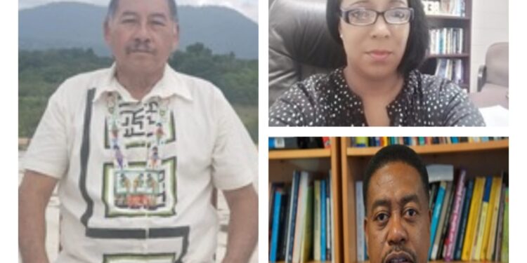 The Honorable Sydney Allicock, Dr. Carolyn Walcott, Dr. Terrence Blackman