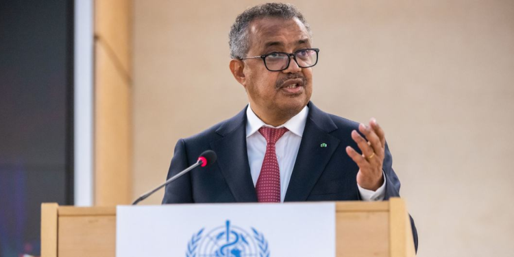 Director-General Tedros Adhanom Ghebreyesus