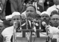 Dr. Martin Luther King Jr  making his 'I Have A Dream' Speech, August 28, 1963 in Washington DC (Google Photo)