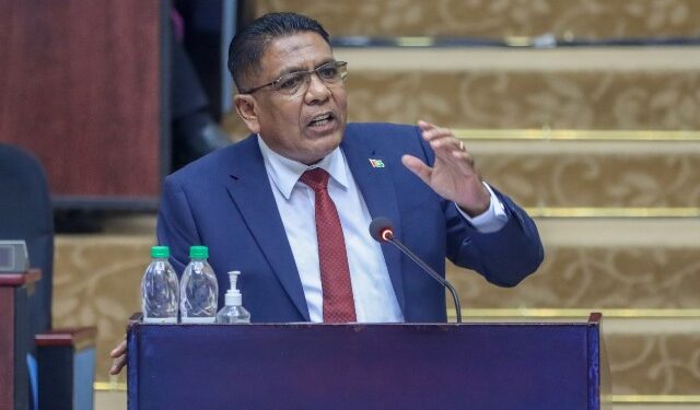 Minister of Agriculture, Zulfikar Mustapha during the budget debates on Wednesday