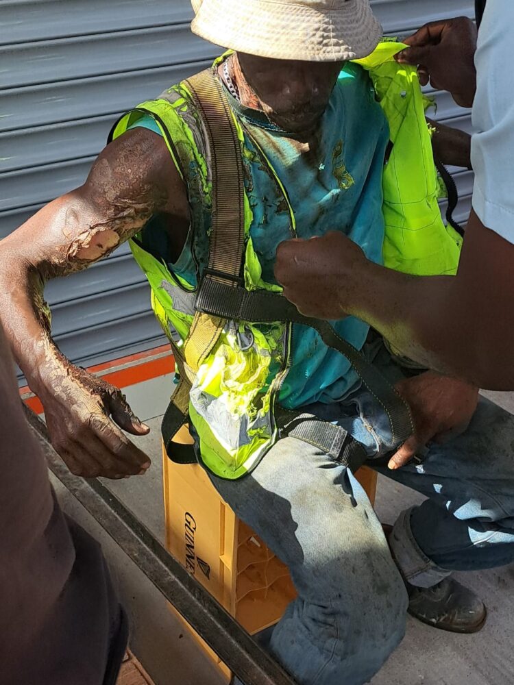 The injured worker
