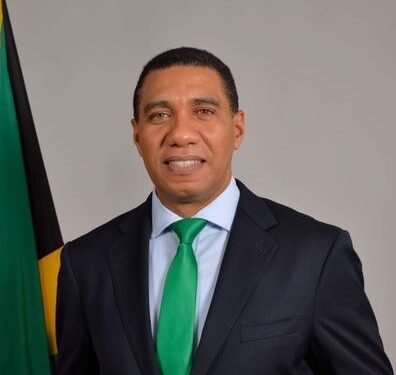 Andrew Holness Prime Minister of Jamaica