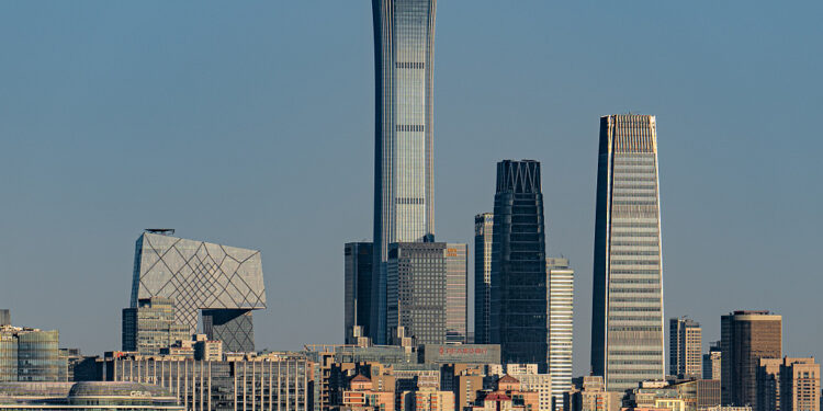 Central Business District, Beijing, October 16, 2022. /CFP