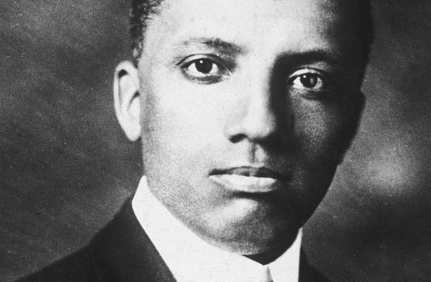 Carter G. Woodson a noted African American  historian, scholar, Educator, and publisher