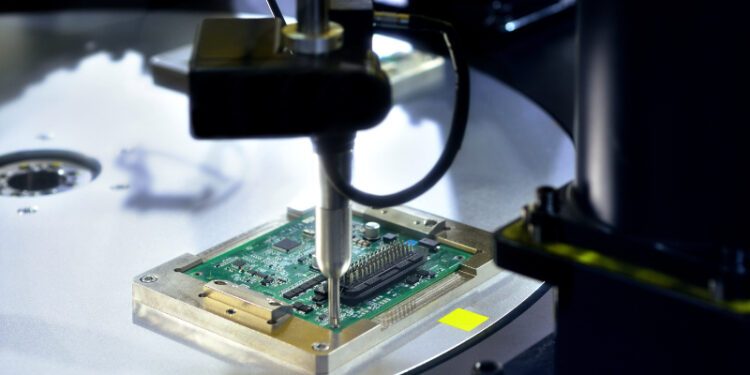 Production of semiconductor chip File photo: VCG