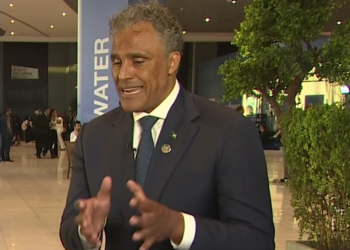 A screengrab of Rick Fox, founder of Partanna Global.