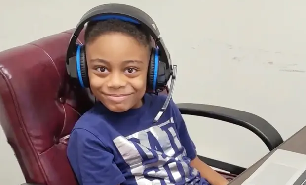 ‘I want to be an astrophysicist, and I want to study black holes and supernovas,’ David Balogun said. Photograph: WGAL-TV

Ramon Antonio Vargas
