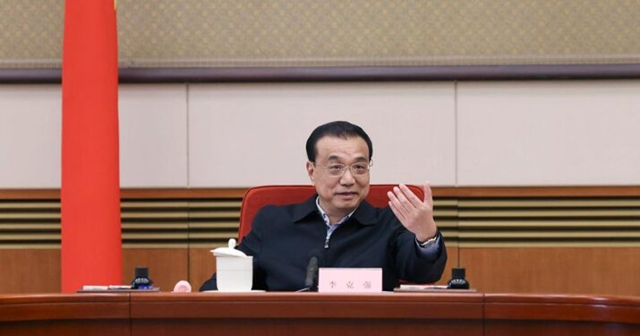 Chinese Premier Li Keqiang