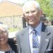 Former West Indies Umpire Cecil Kippings seen here with his wife.