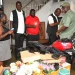 Prime Minister Phillips interacting with affected residents on Tuesday evening