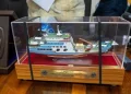 Miniature model of the MV MA Lisha