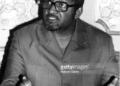 President Linden Forbes Sampson Burnham (20 Feb 1923- 6 Aug 1985)