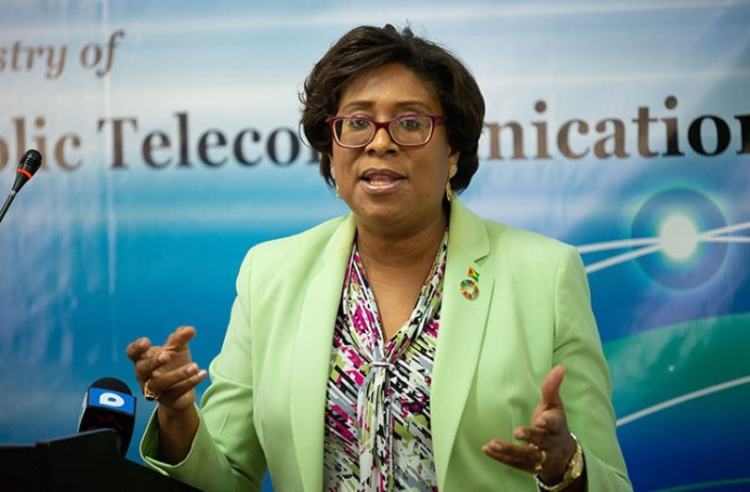 AFC Chair Mrs. Cathy Hughes M.P (Guyana Standard photo)