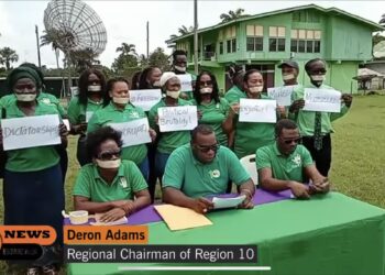 Linden/Region 10 APNU Local Government candidates and Regional Chairman
