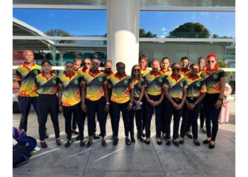 The Guyana Women’s Team. Photo: Guyana Cricket Board.