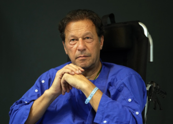 FILE - Former Pakistani Prime Minister Imran Khan speaks during a news conference in Shaukat Khanum hospital, in Lahore, Pakistan, November 4, 2022. Officials from the party of Pakistan’s former Prime Minister Imran Khan say he has been arrested as he appeared in a court in the capital, Islamabad, to face charges in multiple graft cases. (AP Photo/K.M. Chaudhry, File)