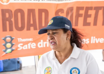 Coordinator of the Guyana National Road Safety Council, Ramona Doorgen