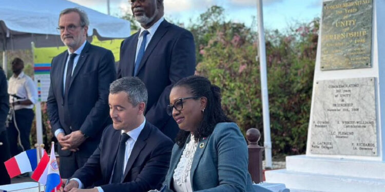 New treaty between Sint Maarten and St Martin that will define the shared border on the island.
