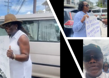 Left: Social Activist Lurlene Nestor. Top right: MP Annette Ferguson. Bottom right: Former Minister Simona Broomes