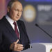 Russian President Vladimir Putin addresses a plenary session of the St. Petersburg International Economic Forum in St. Petersburg, Russia, on June 16, 2023. Photo: VCG