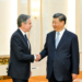Chinese President Xi Jinping meets with visiting U.S. Secretary of State Antony Blinken in Beijing, capital of China, June 19, 2023. (Xinhua/Li Xueren)