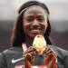 Tori Bowie, who captured gold as a sprinter in the Olympics and the world championships, died at age 32 from complications of childbirth, according to an autopsy report.
Matthias Hangst/Getty Images