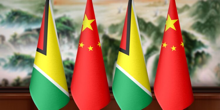 China and Guyana Photo: VCG