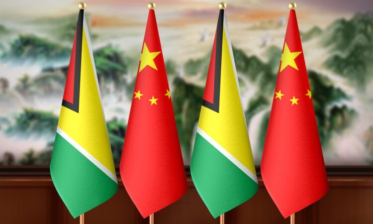 China and Guyana Photo: VCG