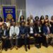 Some members of the Rotary Club Of New Amsterdam and their Partners in Service