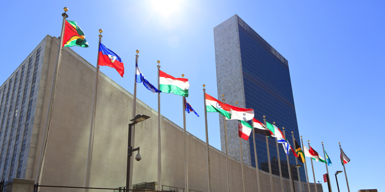 A view of the UN headquarters in New York. /CFP
