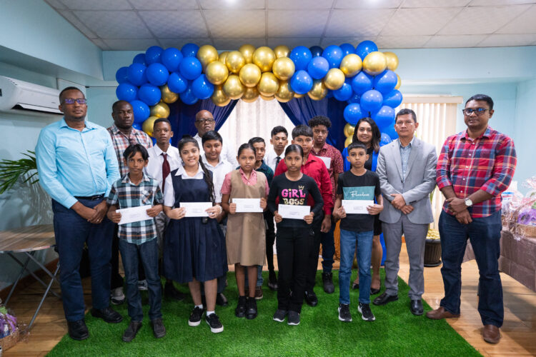 The 12 recipients of the annual Sterling Products Limited NGSA Bursary Award.