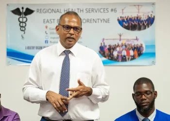 Minister of Health, Dr. Frank Anthony