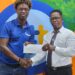 GTT's Product Marketing Manager, Kester Abrams along with Ato Dorris, Mocha Village Day Coordinator