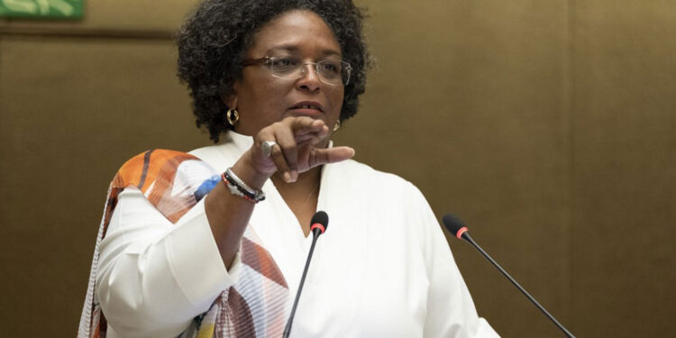 Barbados Prime Minister Mia Amor Mottley