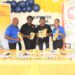 From left: GPO’s Business Development Manager, Mr. Kenneth Scrubb, Postmaster General, Ms. Karen Brown, DHL’s Berbice Operations Manager, Mr. Alvin Ramnarine and Postmaster of Anna Regina Post Office, Ms. Andria Bailey