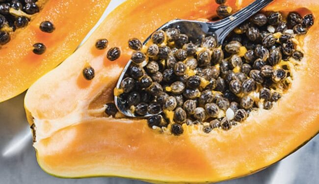 Consuming papaya seeds can have positive effects on skin and hair health