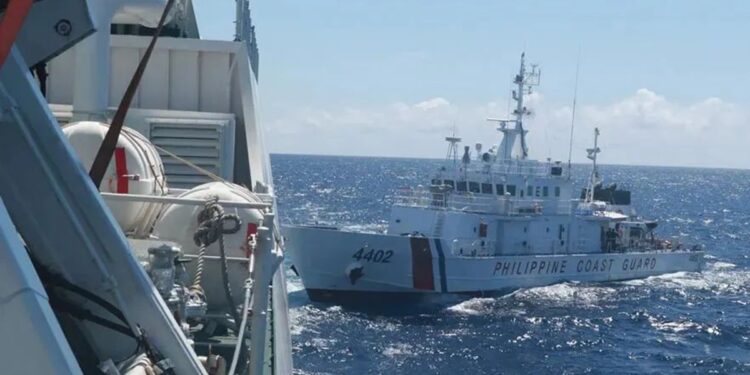 China Coast Guard drives away Philippine vessels intruding into waters of China's Nansha Islands