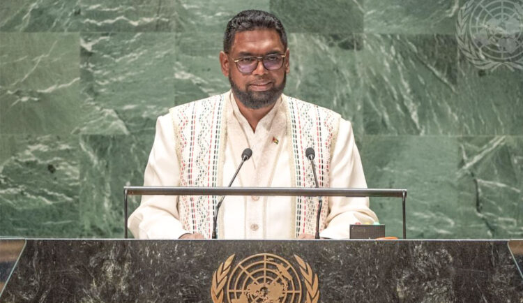 President Irfaan Ali (2023 photo)