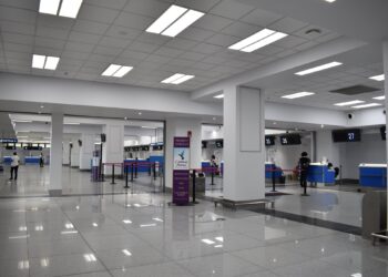 CJIA new check-in area
