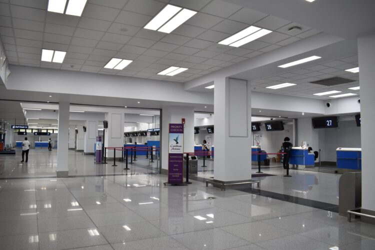 CJIA new check-in area
