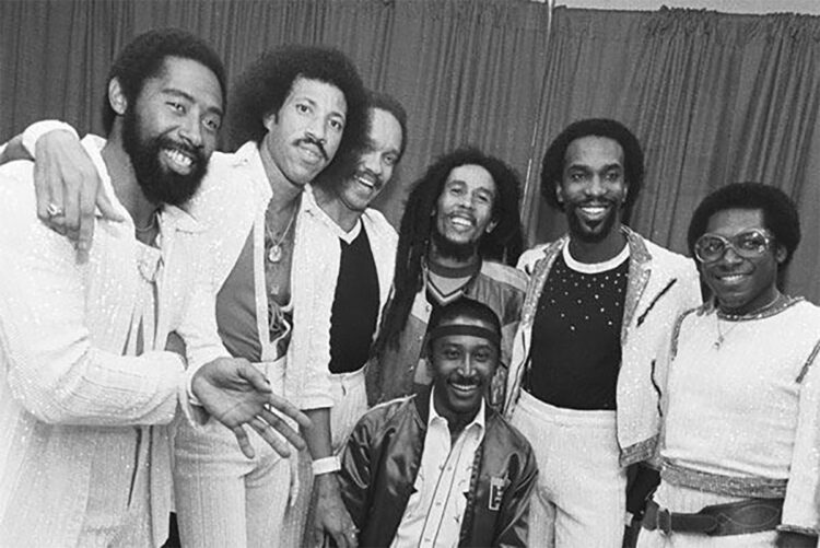 Bob Marley with Lionel Richie and the Commodores