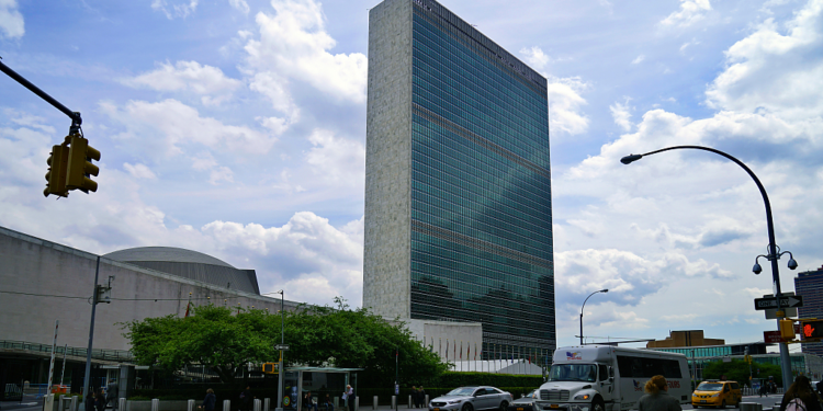 Headquarters of the United Nations, New York, United States. /CFP