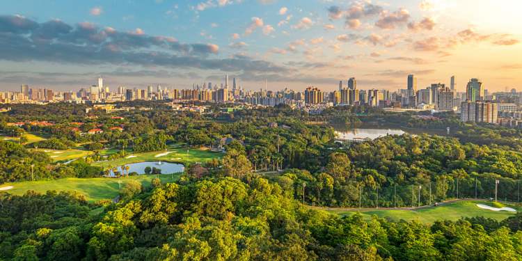 The scenery in Guangzhou, China. /VCG