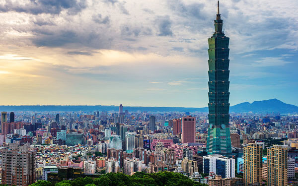 Taipei 101 Tower, a landmark in Taipei, Taiwan, is seen in this photo. [Photo/VCG]