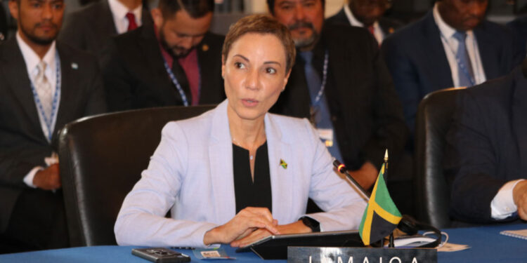 Kamina Johnson Smith Minister of Foreign Affairs and Foreign Trade