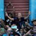 Supporters of opposition presidential hopeful Maria Corina Machado cheer during a campaign rally in Valencia, Carabobo State, Venezuela, Thursday, Oct. 5, 2023. Venezuela´s opposition will hold a primary on Oct. 22. (AP Photo/Ariana Cubillos)